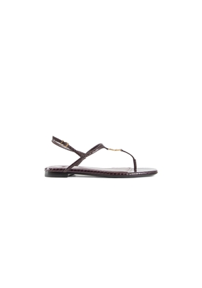 FENDI WOMAN PURPLE SANDALS & SLIDES