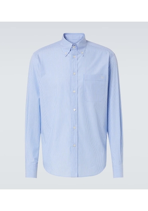 Valentino VLogo striped cotton shirt