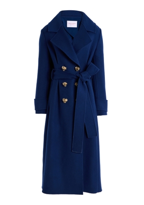 Carolina Herrera Double-Breasted Virgin-Wool Coat - Moda Operandi