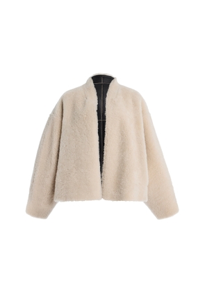 House of Dagmar Short Shearling Jacket - Moda Operandi