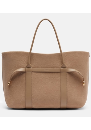 Loro Piana Ghiera Large leather tote bag