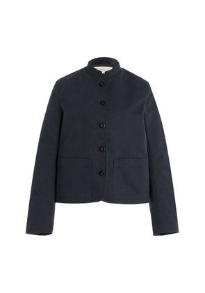 Jeanerica Peplum Cotton-Blend Waxed Jacket - Moda Operandi