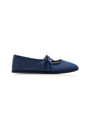 ViBi VENEZiA Exclusive Brigitte Denim Mary Jane Flats - Moda Operandi