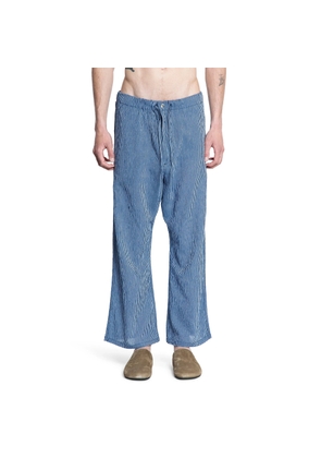 My Cotton Linen Stripe String Pants