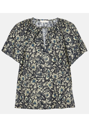 Ulla Johnson Sena printed cotton-blend top