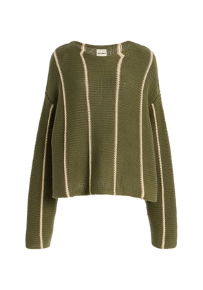 Zulu & Zephyr Exclusive Knit Cotton Sweater - Moda Operandi