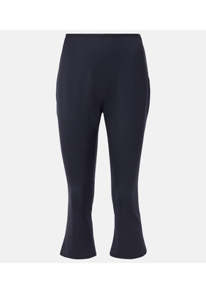 Alessandra Rich Wool-blend capri pants