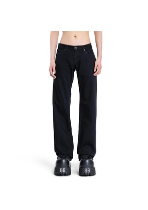Fitted Low-Waist Pants