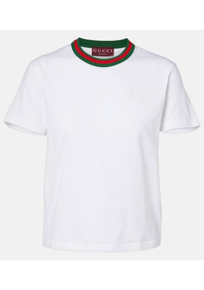 Gucci New 70s printed cotton jersey T-shirt