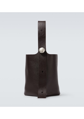 Loewe Pebble Large leather bucket bag