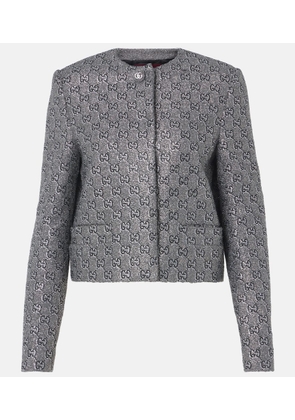 Gucci GG lame blazer