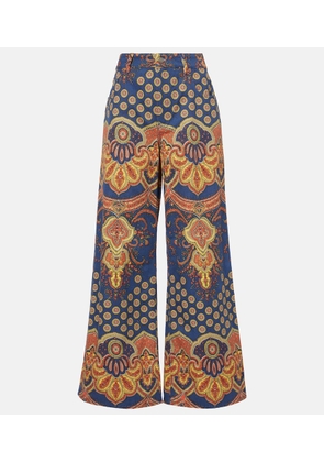 Valentino Voyage Imaginaire wide-leg jeans