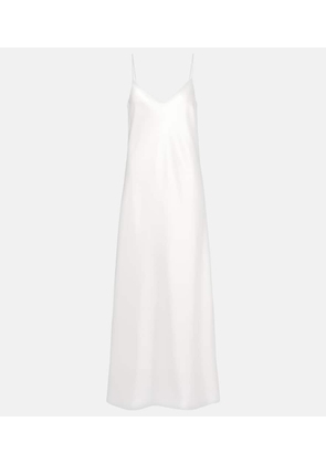 Galvan Satin slip dress