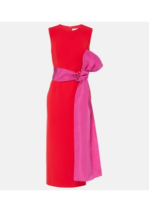 Carolina Herrera Bow-detail midi dress