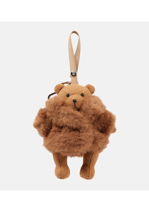 Max Mara Myteak Bear bag charm