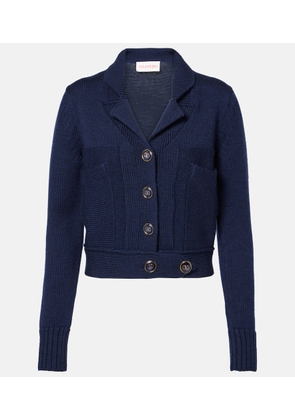 Valentino Wool and cotton cardigan