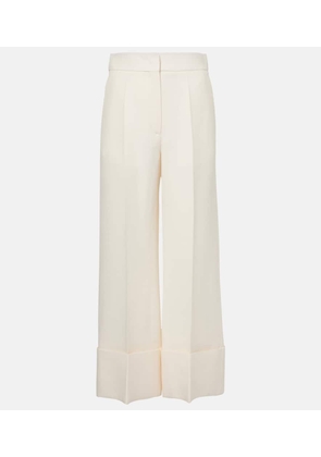 Valentino Crepe Couture wide-leg pants