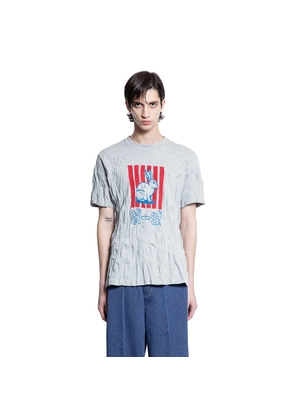 Crushed Cotton Printed Jersey T-Shirt