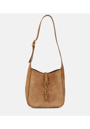 Saint Laurent Le 5 a 7 Supple Baby suede shoulder bag