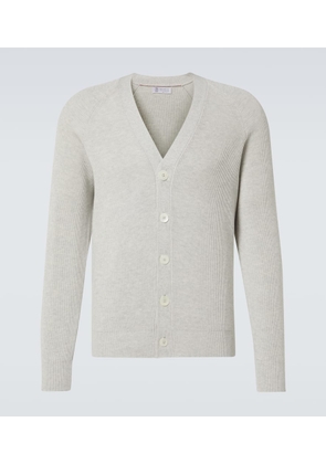 Brunello Cucinelli Knitted cotton cardigan