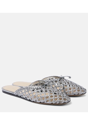 Le Monde Beryl Regency woven leather mules