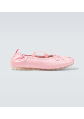 Simone Rocha Ballerina Grip pleated ballet flats