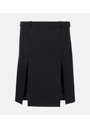 The Attico Wool midi skirt