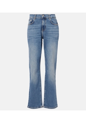 AG Jeans High-rise straight jeans