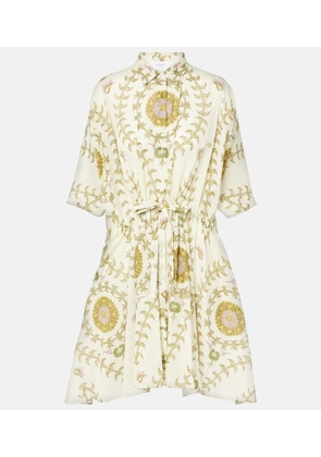 Giambattista Valli Floral cotton shirt dress
