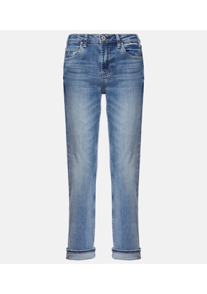 AG Jeans Girlfriend mid-rise straight jeans