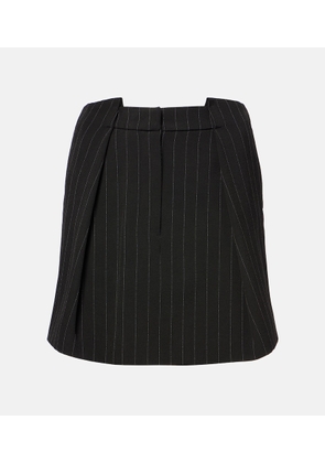 Sportmax Ragno pinstripe miniskirt