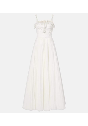 Giambattista Valli Ruffled cotton maxi dress