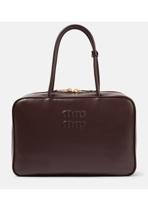 Miu Miu Beau Large leather tote bag