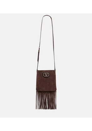Valentino Garavani Nellcote fringed suede crossbody bag