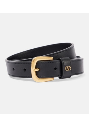 Valentino Garavani VLogo leather belt