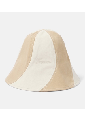 Jacquemus Bob Gelato canvas bucket hat