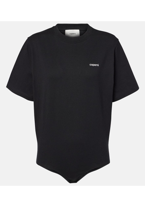 Coperni Logo cotton bodysuit