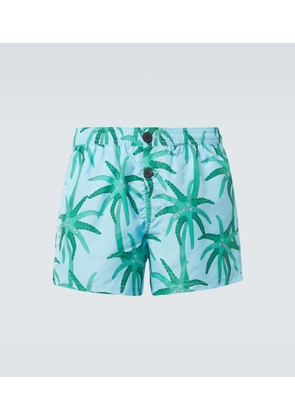 Jacquemus Puntini printed swim trunks