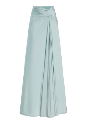 Anna October Sonia Draped Jersey Maxi Skirt - Moda Operandi