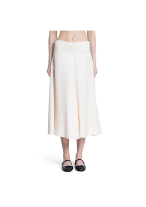 FF Checkerboard Silk Skirt