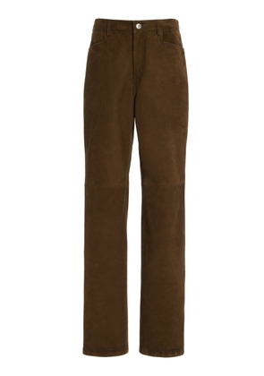 Proenza Schouler White Label Maxine Suede Pants - Moda Operandi