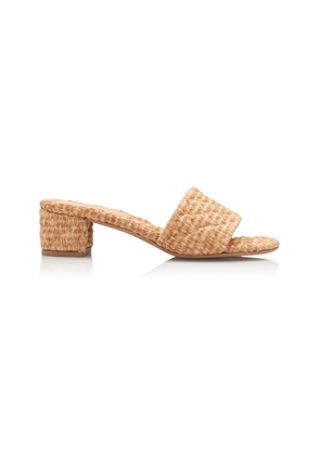 Bottega Veneta Amy Woven Wicker Sandals - Moda Operandi