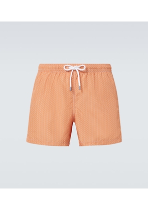 Fedeli Printed swim trunks
