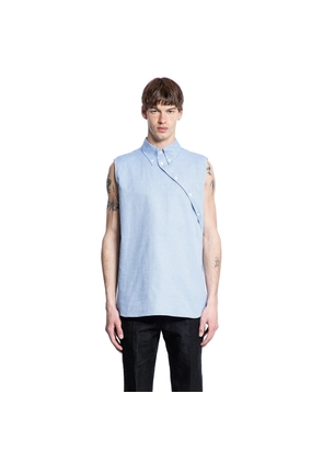 Sleeveless Oxford Cotton Shirt