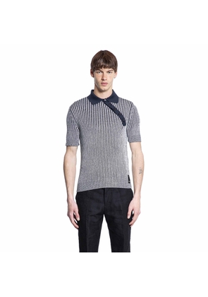 Cotton and Viscose Polo Shirt