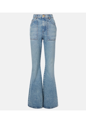 Balmain High-waisted flared jeans