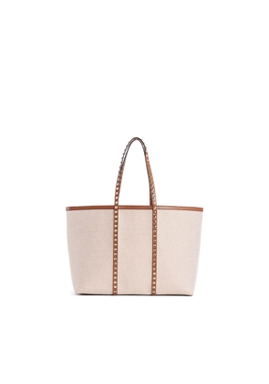 VALENTINO WOMAN BEIGE TOTE BAGS