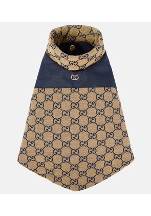 Gucci GG reversible dog coat