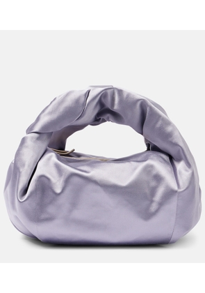 Dries Van Noten Twist satin tote bag