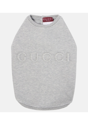 Gucci Logo embossed dog sweatshirt